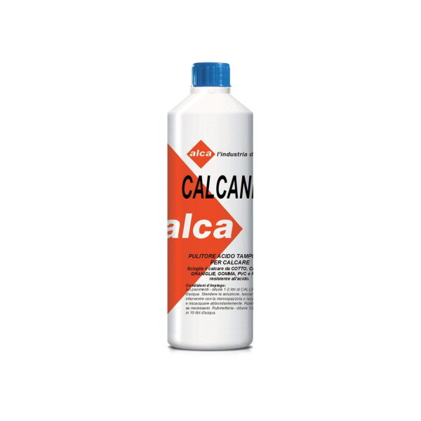 Calcanet pulitore acido tamponato per calcare 1 Lt