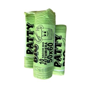 Sacco Nettezza Verde bio 50x60 a Rotolo