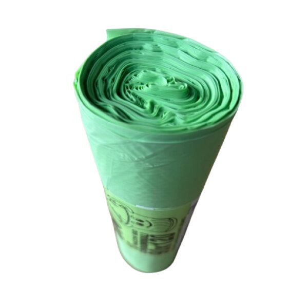 Sacco Nettezza Verde bio 70x110 a Rotolo 10 pz - immagine 2