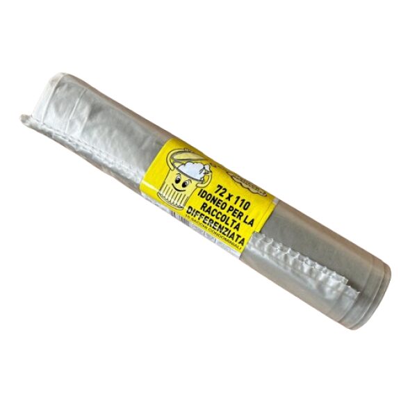 Sacco Nettezza Ambra 72x110 cm a Rotolo