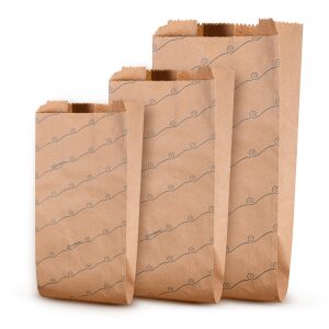 Sacchetti Pane in Carta Kraft Avana 17x34 cm 10 KG