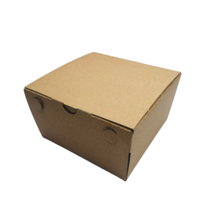 Scatola Box Panino Avana Svasato 15x15x9