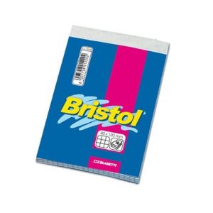 Blocco Notes Bristol Formato A6 5mm 10pz