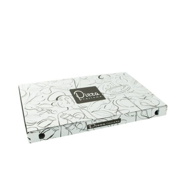 Scatole Pinsa 36x23 Bianca 100 pz
