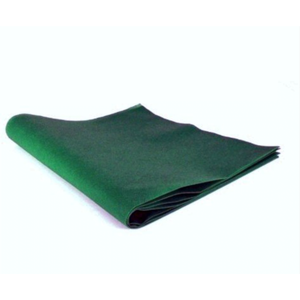 Tovaglia in tnt verde foresta 100x100 cm
