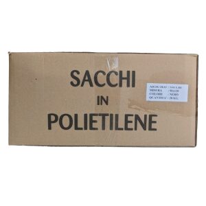 Sacco nettezza nero sfuso 90x120