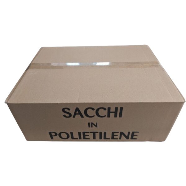 Sacco nettezza nero sfuso 90x120 - immagine 2