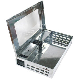 Trappola per topi e striscianti zincata haccp