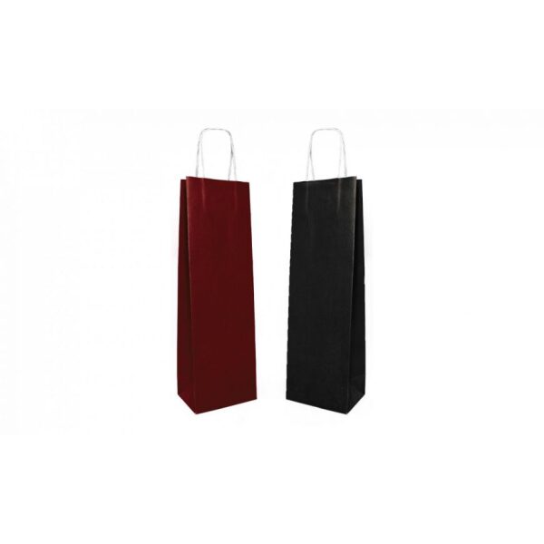 Borse in Carta per Bottiglie Bordeaux 12+9x36 gr100