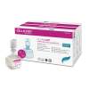 Box of Lucart Clean & Sit Foam Toilet Seat Cleaner 400 with a small spray bottle beside it on a white background, product packaging visible.