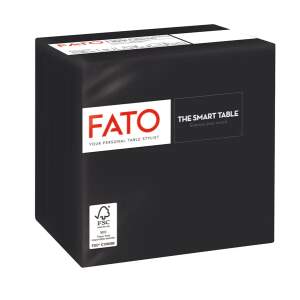 FATO TOVAGLIOLO NERO 2 VELI 24X24 100 PZ/CFZ 24 CFZ/CRT