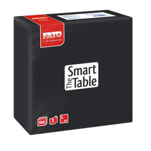 FATO TOVAGLIOLO NERO 2VELI 38X38 100 PZ/CFZ 18 CFZ/CRT
