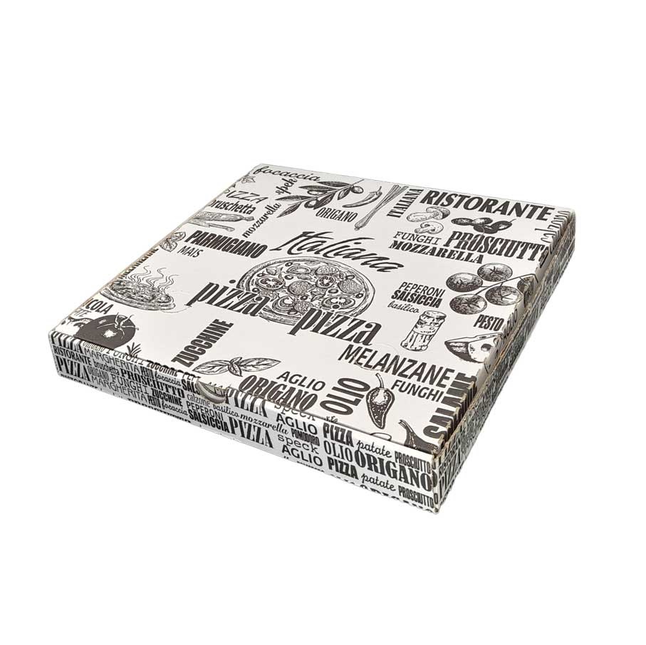 SIFA SCATOLA PIZZA BIANCA AMERICANA 33X33 H3,5