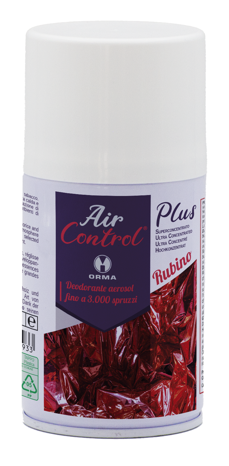 ORMA BOMBOLA DEODORANTE AIR CONTROL PLUS RUBINO 250 ML
