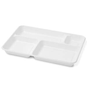 VASSOIO BYO POLPA 4 SCOMPARTI 37X27 CM PZ 20 / CRT 8 CF