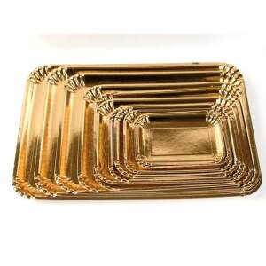 VASSOIO CARTONE ORO 7