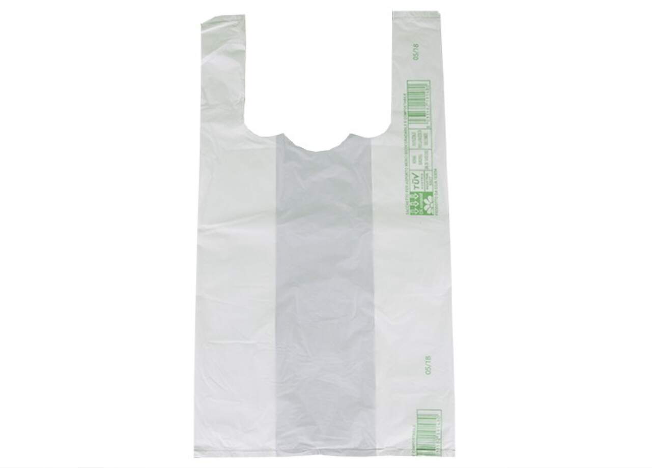 ESSE.G SHOPPER BIANCHE BIOCOMP MEDIE 30X50 4 KG/CRT PZ 220