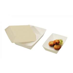 IMBALLAGGI VASSOIO ALIMENTI MEDIO CREMA 190X125X 45H 125 PZ/CFZ 6 CFZ/CRT