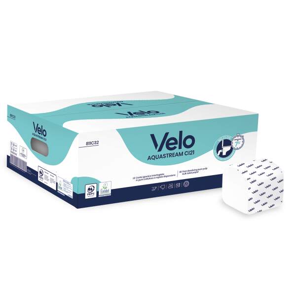 VELO AQUASTREAM IGIENICA INTERFOGLIATA 2 V 210 PZ/CFZ 40 CFZ/CRT