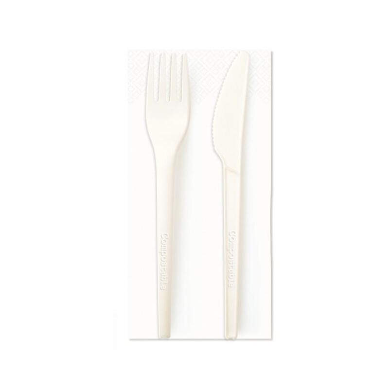BRENTA BIS POSATE STYLE BIO PEZZI 16,5CM 100 PZ/CFZ 5 CFZ/CRT
